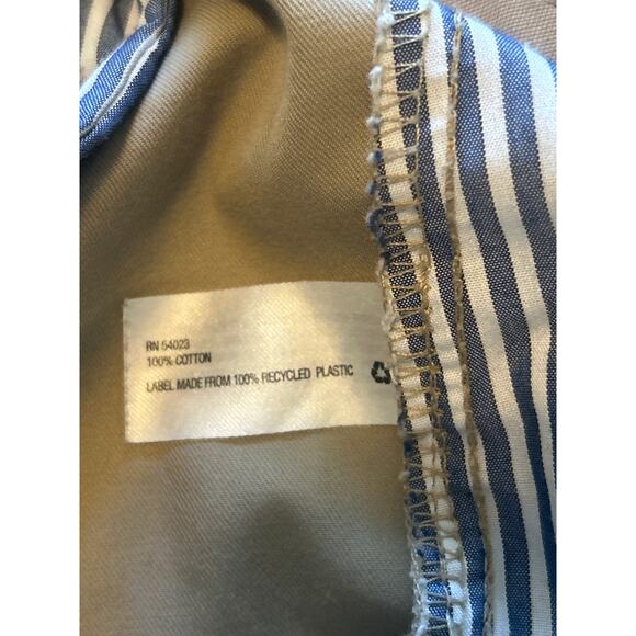 GUC Gap Men's Khaki Tan Casual Pants Flat Front Pockets Straight Fit Size 36x34 - Picture 5 of 7